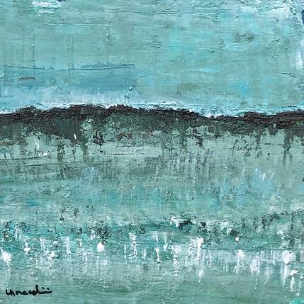 Peinture M555 par Moracchini Laurence | Tableau Abstrait Acrylique Marine