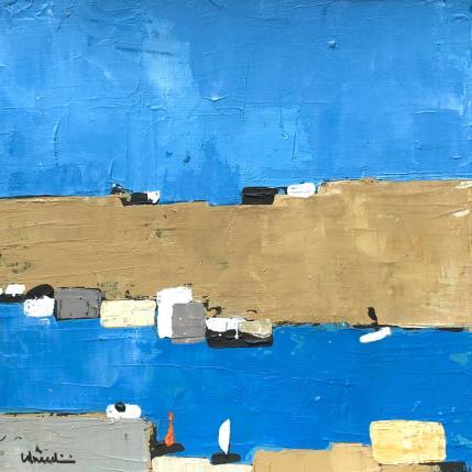 Painting D431 by Moracchini Laurence | Painting Abstract Acrylic Marine, Pop icons