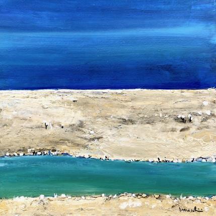 Painting V448 by Moracchini Laurence | Painting Figurative Acrylic Marine