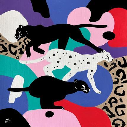 Peinture Fusion 2.0 par Birsak Mariah | Tableau Figuratif Acrylique Animaux, Nature, Natures mortes