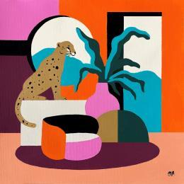 Gemälde Patience 5.0 von Birsak Mariah | Gemälde Figurativ Acryl Stillleben, Tiere, Urban