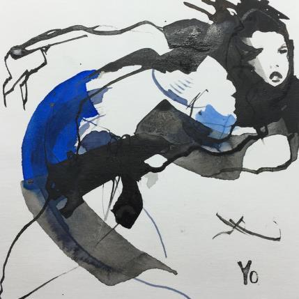 Peinture Nos folies par YO | Tableau Figuratif Encre Nu