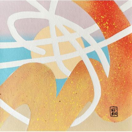 Peinture Red  hills par Neibaf | Tableau Abstrait Acrylique, Graffiti Paysages