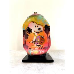 Sculpture Snoopy-basket ball par Kedarone | Sculpture Pop-art Graffiti