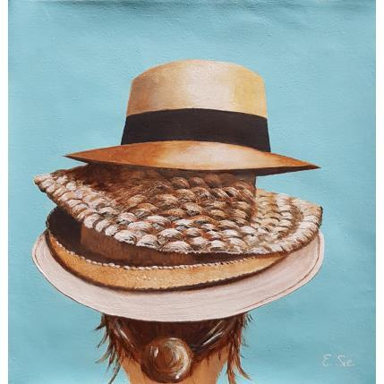 Peinture Valentine par Sie Evelyne | Tableau Figuratif Acrylique Scènes de vie