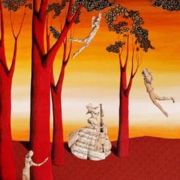 Painting La musica di tchaikovsky nel  bosco by Nai | Painting Surrealism