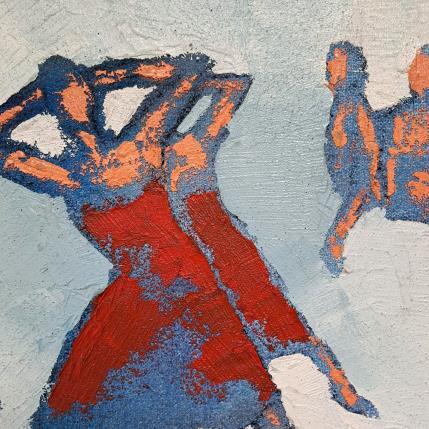 Peinture Elles par Malfreyt Corinne | Tableau Figuratif Huile nu, scènes de vie