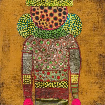 Peinture Faceless ona n°1 par Ortiz Gustavo | Tableau Art Singulier Portraits