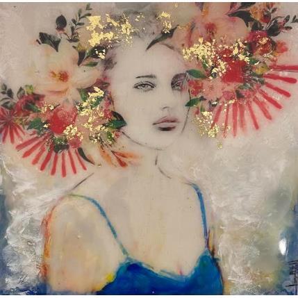 Peinture Bella Nuria par Bofill Laura | Tableau Figuratif Acrylique, Bois Portraits