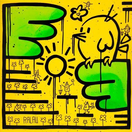 Peinture Spring is not over par Ralau | Tableau Pop-art Acrylique Nature