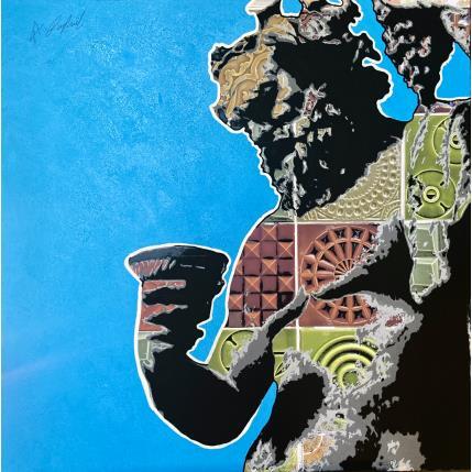 Peinture 12H44 par André Raphaël | Tableau Figuratif Acrylique Nu, Portraits, Scènes de vie