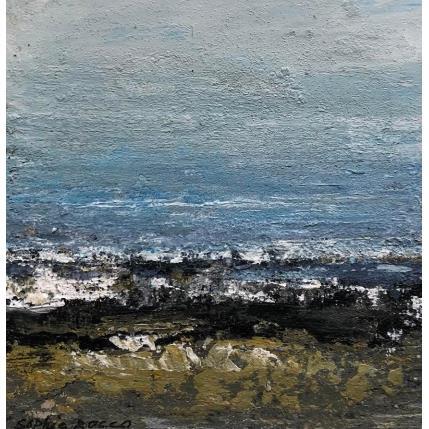 Peinture Après l'Orage par Rocco Sophie | Tableau Art Singulier Acrylique Nature, Paysages