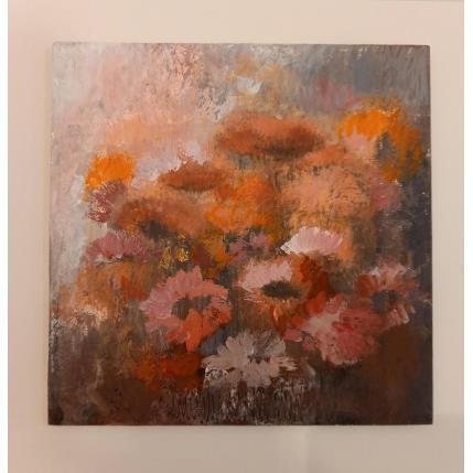 Peinture Bouquet par Rocco Sophie | Tableau Art Singulier Acrylique Nature