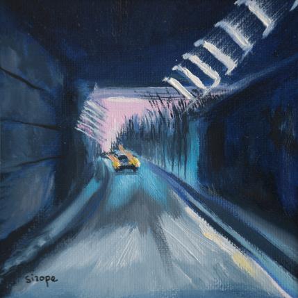 Peinture Passage par Sirope Rémy | Tableau Figuratif Huile Paysages, Scènes de vie, Urbain