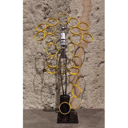 Sculpture Tense par AL Fer & Co | Sculpture Figuratif Métal Minimaliste