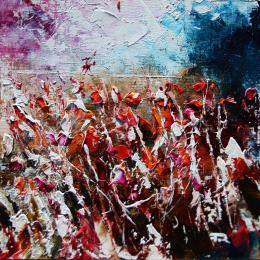 Peinture Don Quichotte sur la ligne #1 par Reymond Pierre | Tableau Figuratif Huile Scènes de vie