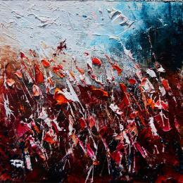 Peinture Don Quichotte sur la ligne #2 par Reymond Pierre | Tableau Figuratif Huile Scènes de vie