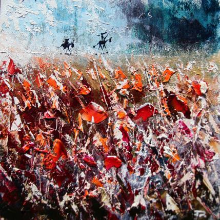 Painting Don Quichotte sur la ligne #2 by Reymond Pierre | Painting Figurative Oil Landscapes, Life style