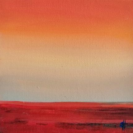 Peinture POPPY DESERT par Herz Svenja | Tableau Abstrait Acrylique Paysages