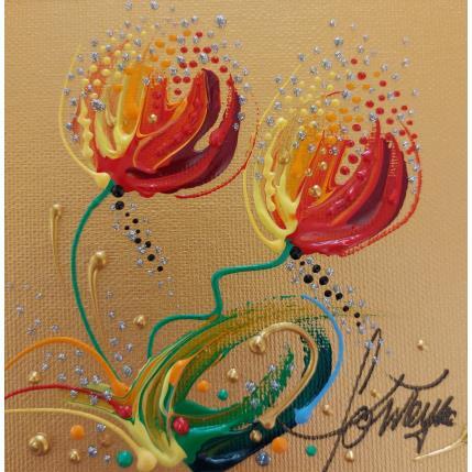 Peinture desir en or par Fonteyne David | Tableau Figuratif