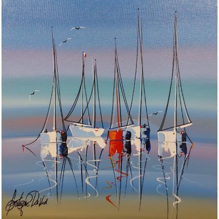 Painting Apres les vagues by Fonteyne David | Painting Figurative