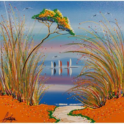 Painting c'est ton chemin by Fonteyne David | Painting Figurative