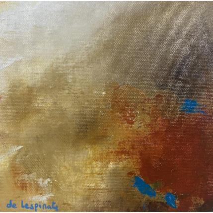 Peinture Estran vu du ciel par Chebrou de Lespinats Nadine | Tableau Abstrait Huile Marine