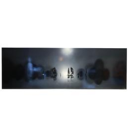 Gemälde Souvenirs von Rey Julien | Gemälde Figurativ Acryl, Pappe Landschaften