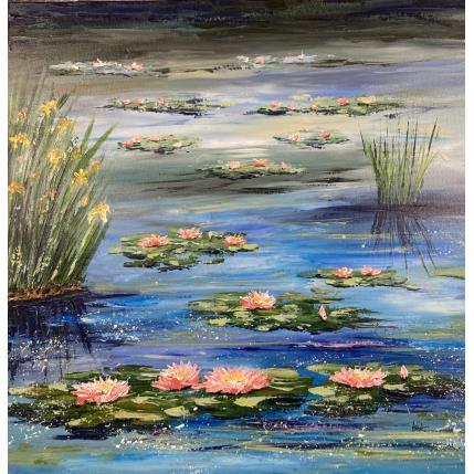 Peinture Influence de Monet par Rey Ewa | Tableau
