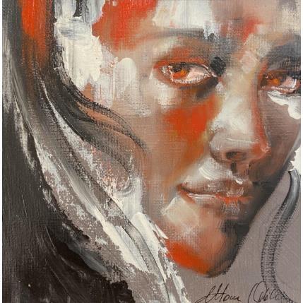 Peinture Notte  par Abbondanzia Monica | Tableau Figuratif Huile Portraits