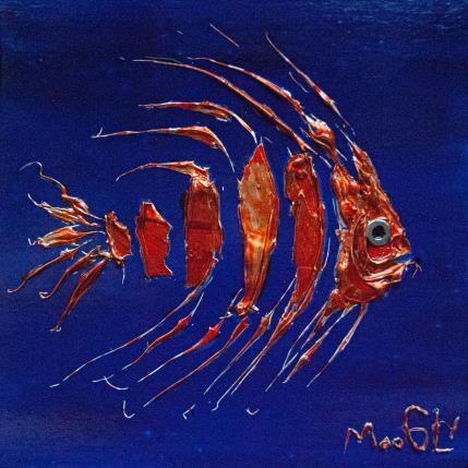 Peinture Tendancius par Moogly | Tableau Art naïf Acrylique, Résine Animaux
