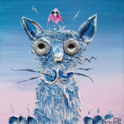 Peinture Convoitus par Moogly | Tableau Art naïf Acrylique, Résine animaux
