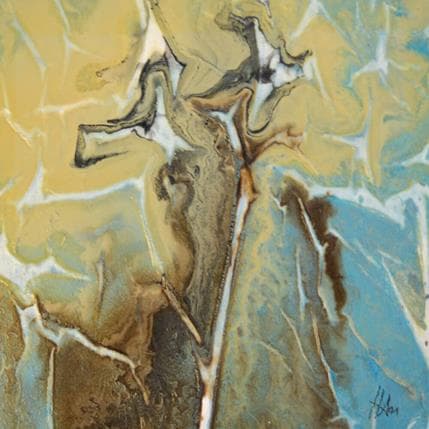 Peinture Divergence par Han | Tableau Abstrait Paysages
