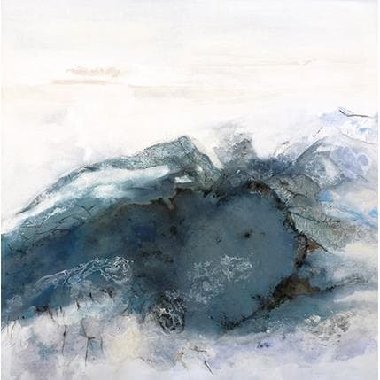 Peinture Vague à l'âme par Han | Tableau Abstrait Paysages