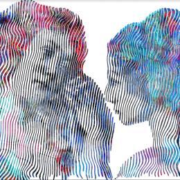 Painting Le renouveau de la Primavera by Schroeder Virginie | Painting Pop-art Acrylic, Oil Pop icons