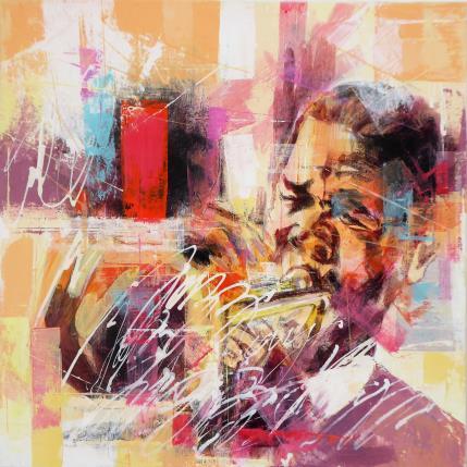 Peinture Jazz Dance par Silveira Saulo | Tableau Figuratif Acrylique Musique