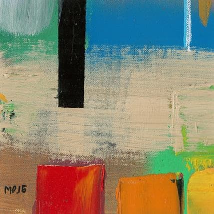 Peinture Sans titre 3 par Pedersen Morten | Tableau Abstrait Acrylique Minimaliste