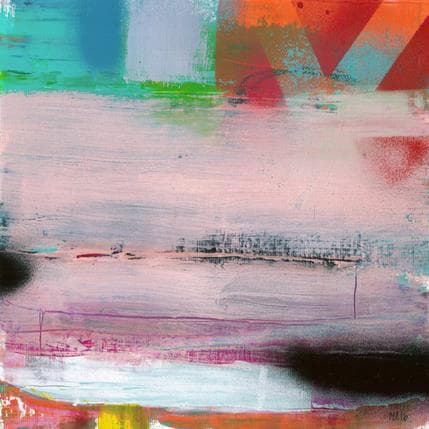 Peinture Sans titre 270 par Pedersen Morten | Tableau Abstrait Acrylique Minimaliste