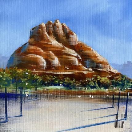 Peinture Ring a bell par Guillet Jerome | Tableau Figuratif Acrylique, Huile Nature, Paysages