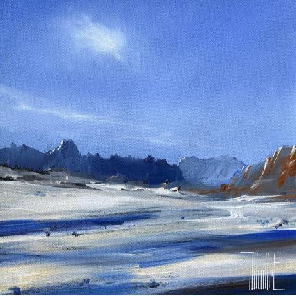 Peinture Down the valley par Guillet Jerome | Tableau Figuratif Acrylique, Huile