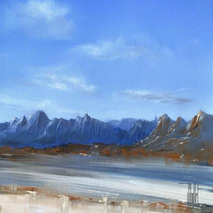 Peinture Back in the countryside par Guillet Jerome | Tableau Figuratif Acrylique, Huile Nature