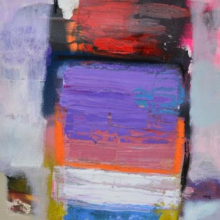 Peinture Untitled 618 par Pedersen Morten | Tableau Abstrait Acrylique Minimaliste