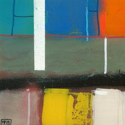 Peinture Sans titre 19 par Pedersen Morten | Tableau Abstrait Acrylique Minimaliste