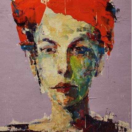 Peinture Sans titre 7 par Yavru Irfan | Tableau Figuratif Huile Portraits