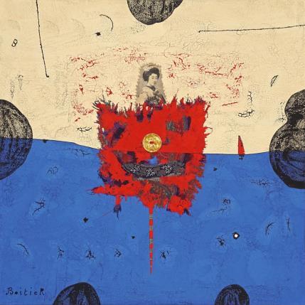 Peinture 36-100 par Boitier Thierry | Tableau Art Singulier Pigments