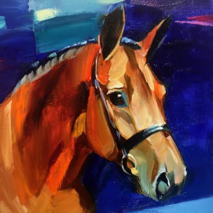 Painting Magnetic by Bond Tetiana | Painting Figurative Oil Animals, Landscapes, Nature