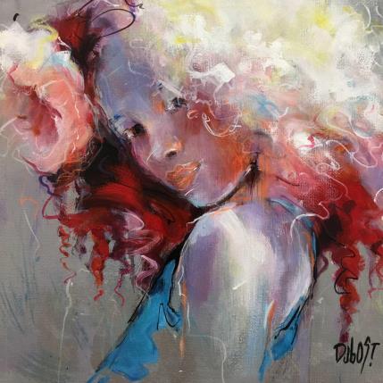 Peinture Transition par Dubost | Tableau Figuratif Acrylique, Huile Enfant, Portraits