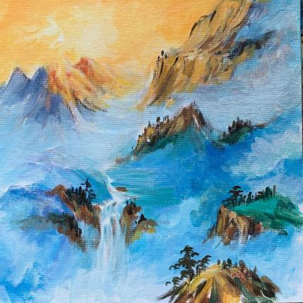 Peinture Landscape  par Yu Huan Huan | Tableau Figuratif Encre Paysages