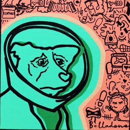 Peinture Chez Amélie par Belladone | Tableau Pop-art Acrylique, Posca Icones Pop