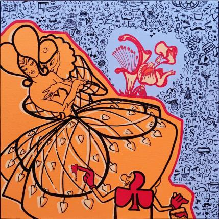 Peinture Le carnaval par Belladone | Tableau Pop-art Acrylique, Posca Icones Pop